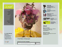 Tablet Screenshot of josef-stiftung.ch
